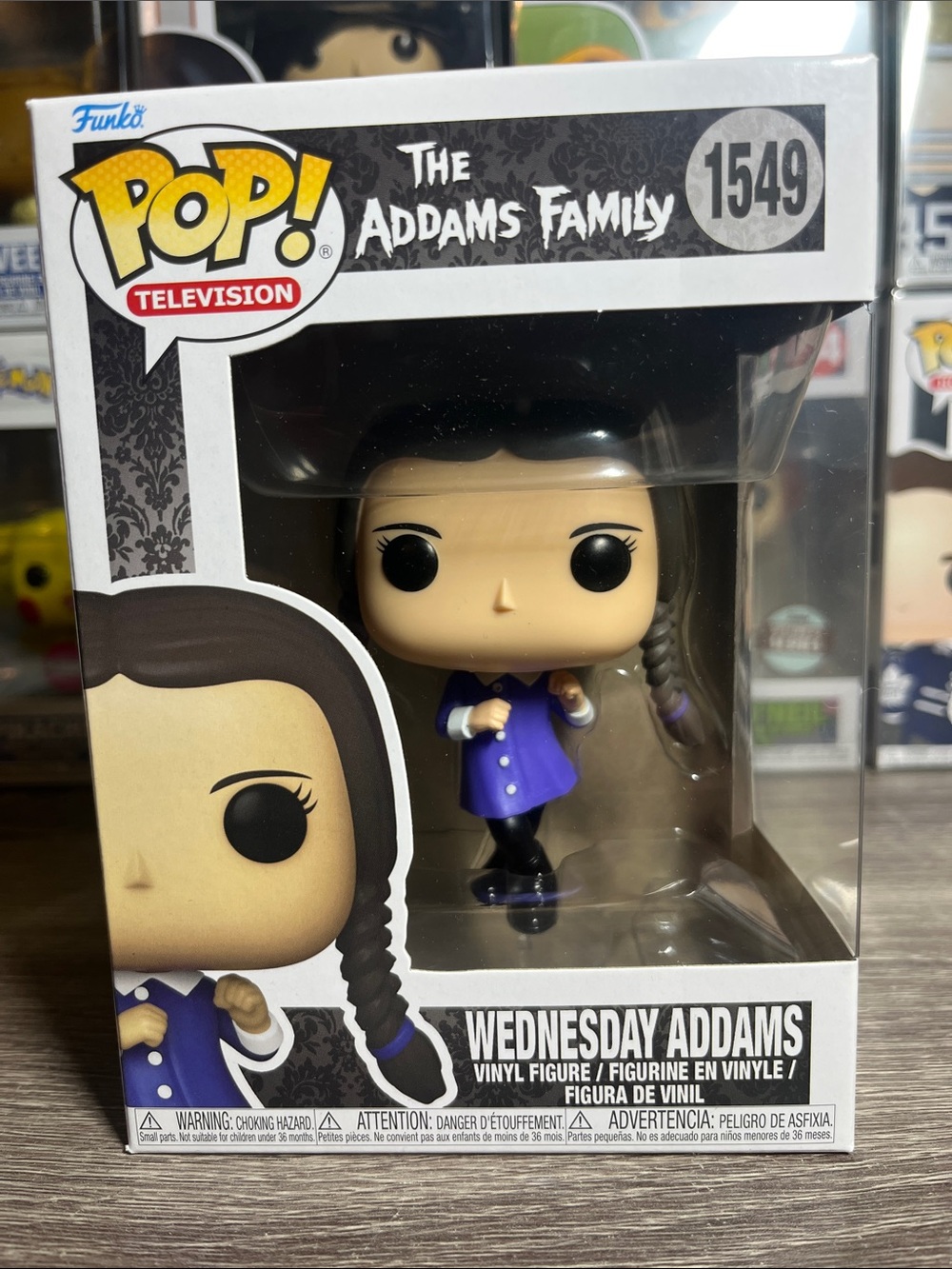Funko Wednesday Addams Pop! Figure in Purple Outfit